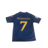 Al Nassr Ronaldo 2023-as váltó gyermek mezgarnitúra 