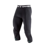 Gamepatch térdvédős háromnegyedes leggings Fekete