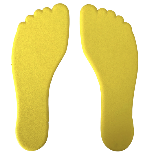 Gumi padlójelölő, Sárga láb - TREMBLAY