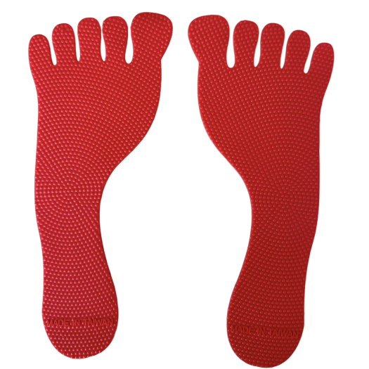 Gumi padlójelölő, Piros láb - TREMBLAY