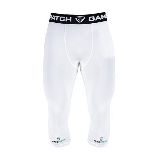 Gamepatch kompressziós háromnegyedes leggings Fehér