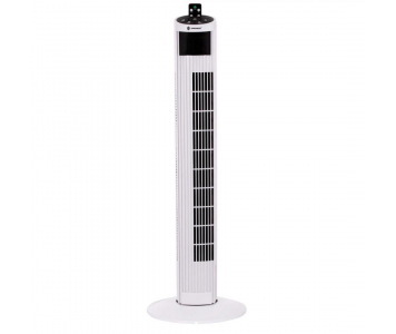 Oszlopventilátor SPRINGOS TF200W, fehér + távirányító