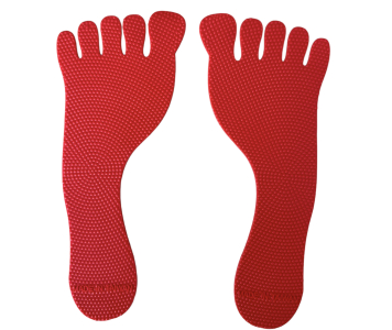 Gumi padlójelölő, Piros láb - TREMBLAY