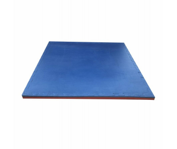 Puzzle tatami szőnyeg piros/kék EXTRA 10x100x4 cm