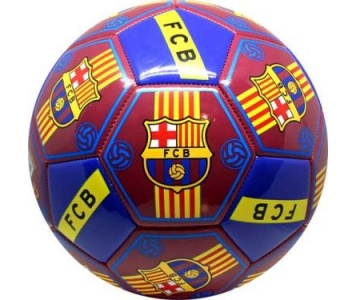 FC Barcelona logós műbör reklám 5-ös focilabda