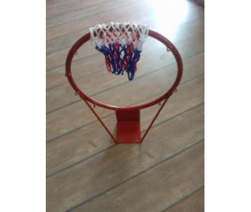 Kosárlabda gyűrű hálóval