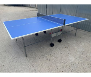Classic beltéri hazai gyártású kerekes pingpong asztal 18 mm lapvastagsággal