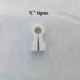 Hálótartó csipesz (omega, hálórögzítő)