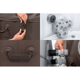 BESTWAY Lay-Z-Spa Dominica EnergySense Smart HydroJet Jakuzzi, 196 x 71 cm 6001S