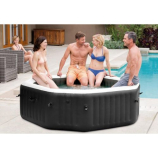 INTEX PureSpa Jet and Bubble Deluxe Octagon Felfújható jakuzzi, 150 x 71 cm 28458