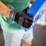 Bőr fitnesz edzőkesztyű HMS