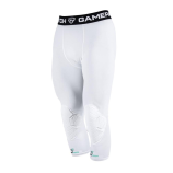 Gamepatch térdvédős háromnegyedes leggings Fehér