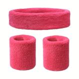 fejpánt+ csuklószorító frottír   15 színben