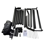 Hordozható focikapu gyerekeknek Fém 180x120x60cm