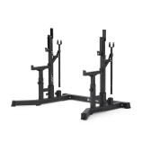 Erősítő bench press állvány inSPORTline X-NT CR20 IPF Combo Rack, biztonsági karok, tartós acélszerkezet, gumírozott lábak, praktikus emelők