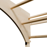 Speciális  szétszedhető bordásfal  vízszintes rúddal 220 cm teherbírás 170 kg