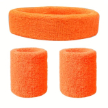 fejpánt+ csuklószorító frottír   15 színben