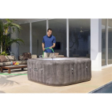 BESTWAY Lay-Z-Spa Rome EnergySense Smart AirJet Felfújható jakuzzi,180 x 180 x 71 cm 6001K