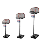 Kosárlabda szett, szabadon álló, állítható állvánnyal, 200-300 cm