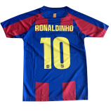 RETRO Ronaldinho Barcelona gyerek szurkolói mezgarnitúra