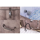 BESTWAY Lay-Z-Spa Rome EnergySense Smart AirJet Felfújható jakuzzi,180 x 180 x 71 cm 6001K