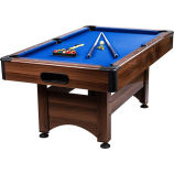  GamesPlanet® Biliárdasztal TRENDLINE Kék 6ft 184 x 108 cm
