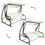 Casablanca 4 személyes hintaágy  szúnyoghálóval 243x120 cm GS0025