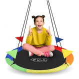  Kültéri fészekhinta, 4FIZJO, g, 120 cm átmérő, vízálló,