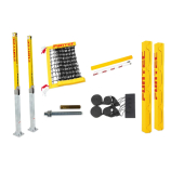 Strandröplabda hálórendszer Pro Beach 8,5 m (alapokon álló)