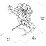 Nautilus T628 futópad