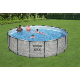 BESTWAY Steel Pro Max Fémvázas medence szett, 488 x 122 cm 5619E