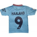 2022/2023 Manchester City hazai replika mezgarnitúra, Haaland felirattal 
