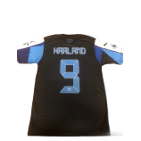 2023/2024 Manchester City replika mezgarnitúra, Haaland felirattal