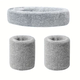 fejpánt+ csuklószorító frottír   15 színben