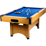  GamesPlanet® Biliárdasztal TRENDLINE Kék 6ft 184 x 108 cm