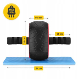 ROLLER KERÉK HASIZOM EDZÉS AB WHEEL HASKERÉK