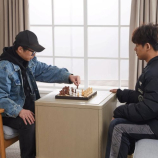 Mágnese fa sakkészlet 28 cm