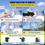 Felfújható buborék  labda 1,5 m  0.8 mm vastag