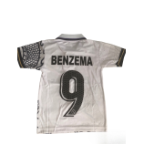 2023/24-as Real Madrid gyerek mezgarnitúra Benzema felirattal 