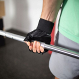 Bőr fitnesz edzőkesztyű HMS