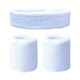 fejpánt+ csuklószorító frottír   15 színben