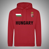Hungary címeres kapucnis  FELNŐTT  pulóver