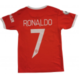 1=2 Manchester United 2021/22 gyermek mezgarnitúra RONALDO felirattal,  AJÁNDÉK EB SÁLLAL!
