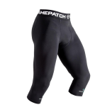 Gamepatch kompressziós háromnegyedes leggings Fekete
