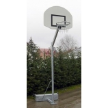 Streetball állvány, ellensúlyos porfestett