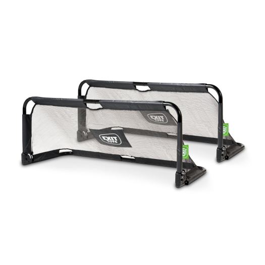 EXIT Panna összecsukható acél futballkapu 150x60 cm (2 db-os készlet) - fekete