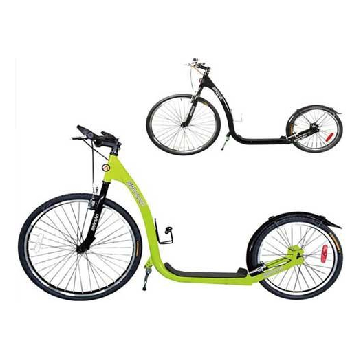 BIKE SCOOTER 26/20" ROLLER FEKETE