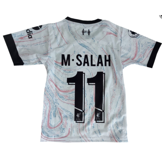 2022/23 Liverpool váltó mezgarnitúra Salah felirattal - 110cm és 165cm