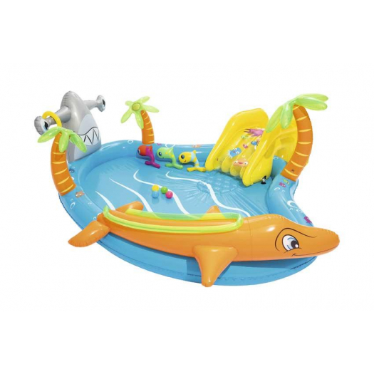 BESTWAY 53067 tengeri világ élménymedence 280 x 257 x 87cm