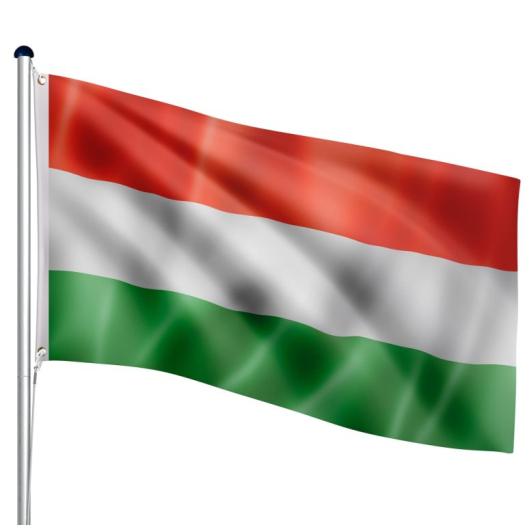  Zászló rúddal Magyar HUN 650 cm